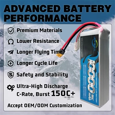 Baterie FPV de 22,2 V